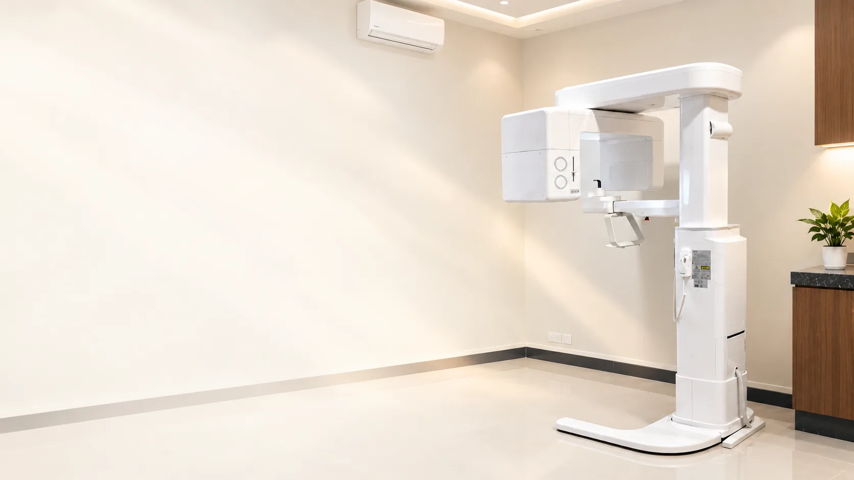 In-house CBCT and panoramic dental imaging machine at ADIC